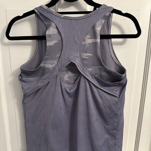 Athleta Girl Double the Fun Tank, Light Purple Camo, XXL/16